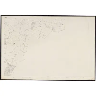 1836 Map of Meath - Sheet 51, 1861 Print