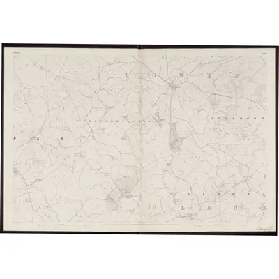 1835 Map of Meath - Sheet 6, 1862 Print