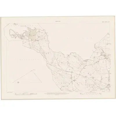 1910 Map of Meath - Sheet 8 & 8A, 1913 Print