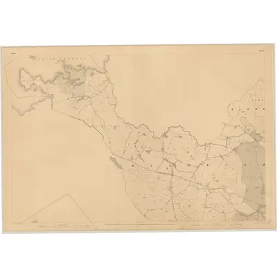 1836 Map of Meath - Sheet 8 [with extension], 1837 Print