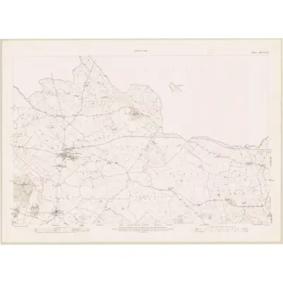 1910 Map of Meath - Sheet 9 & 9A, 1913 Print