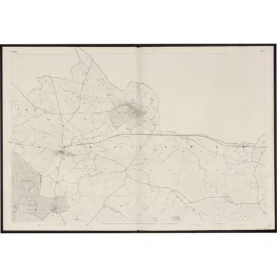 1836 Map of Meath - Sheet 9 [with extension 9A], 1863 Print