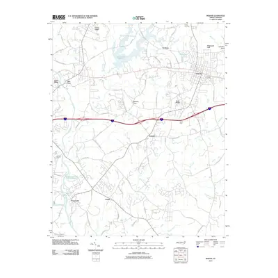 2010 Map of Mebane, 2010 Print