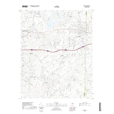 2019 Map of Mebane, 2019 Print