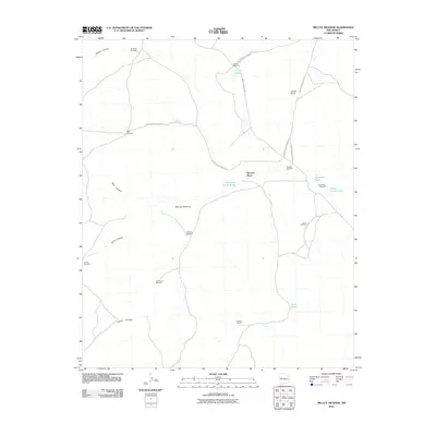 2010 Map of Mecate Meadow, 2010 Print