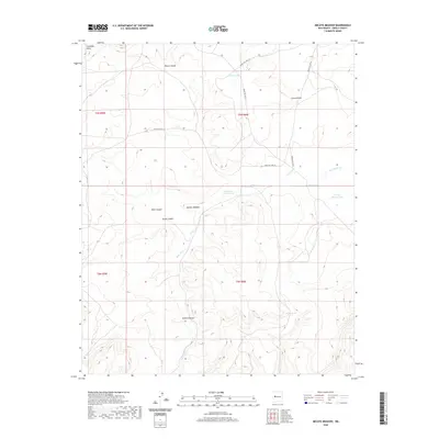 2020 Map of Mecate Meadow, 2020 Print