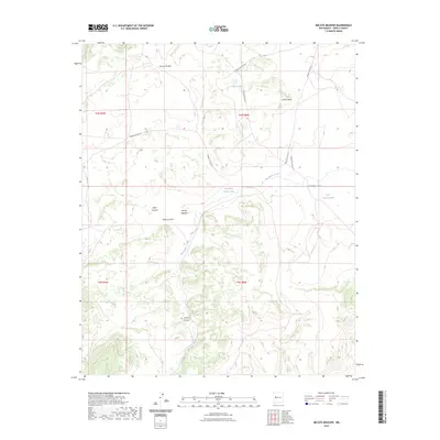 2023 Map of Mecate Meadow, 2023 Print