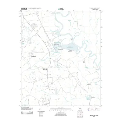 2011 Map of Mechanic Hill, 2011 Print