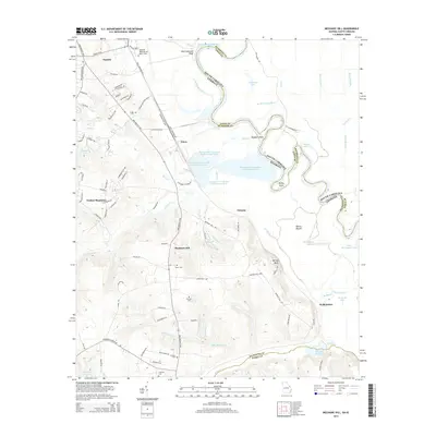 2014 Map of Mechanic Hill, 2014 Print