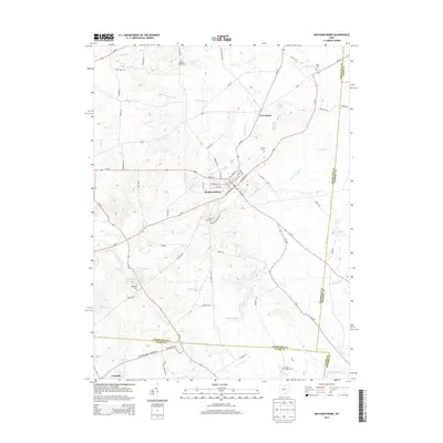 2013 Map of Mechanicsburg, 2013 Print