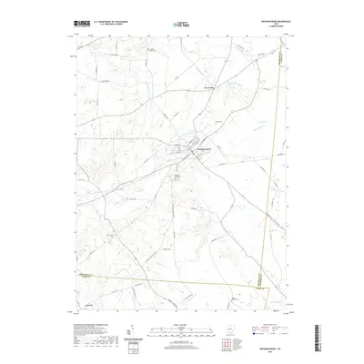 2019 Map of Mechanicsburg, 2019 Print