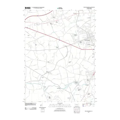 2010 Map of Mechanicsburg, 2010 Print