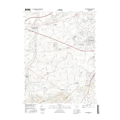 2016 Map of Mechanicsburg, 2016 Print