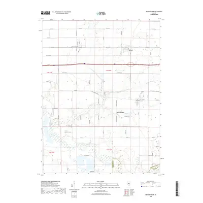 2018 Map of Mechanicsburg, 2018 Print
