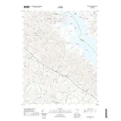 2019 Map of Mechanicsville, 2019 Print