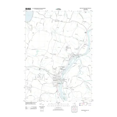 2013 Map of Mechanicville, 2013 Print