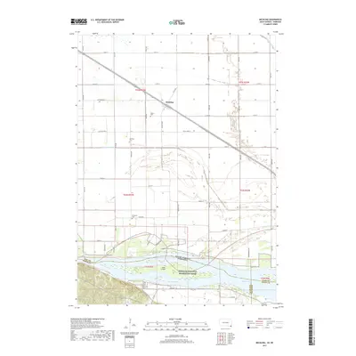 2017 Map of Meckling, 2017 Print