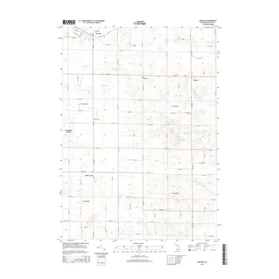 2014 Map of Mecosta, 2014 Print