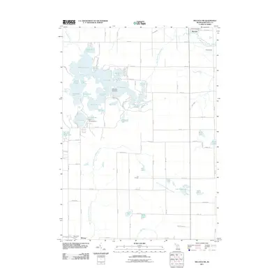 2011 Map of Mecosta NW, 2011 Print