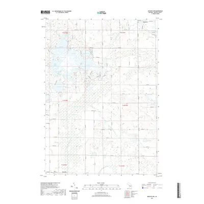 2019 Map of Mecosta NW, 2019 Print