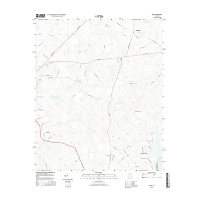 2014 Map of Meda, 2014 Print