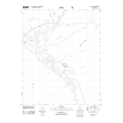 2011 Map of Medanales, 2011 Print