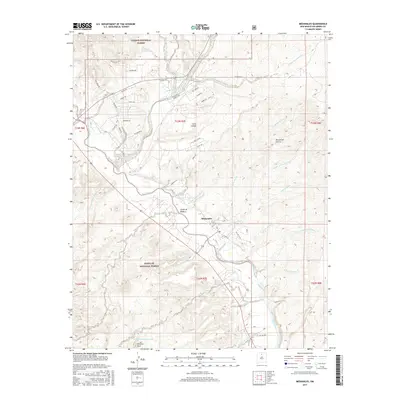 2017 Map of Medanales, 2017 Print