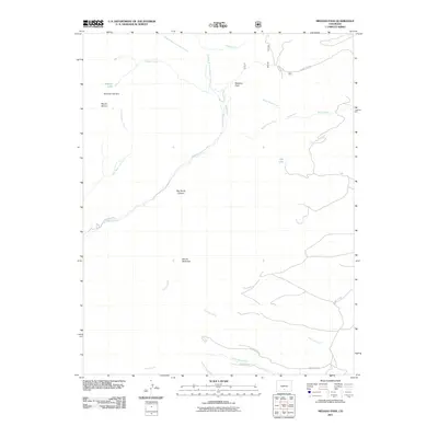 2011 Map of Medano Pass, 2011 Print