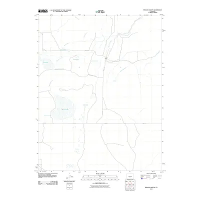 2010 Map of Medano Ranch, 2010 Print