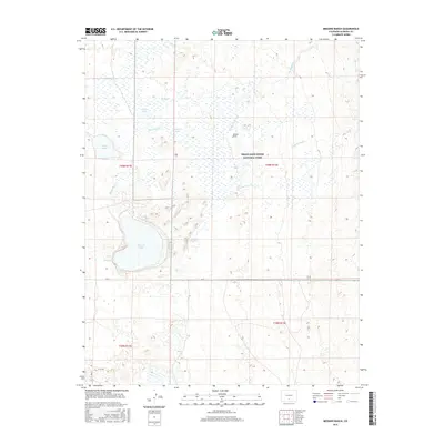 2016 Map of Medano Ranch, 2016 Print