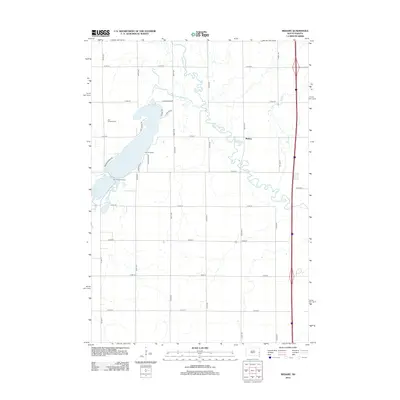 2012 Map of Medary, 2012 Print