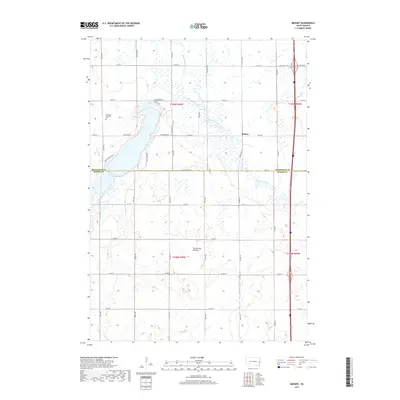 2017 Map of Medary, 2017 Print