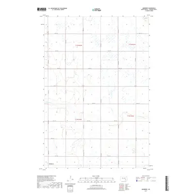 2017 Map of Medberry, 2017 Print