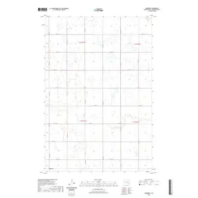 2020 Map of Medberry, 2020 Print