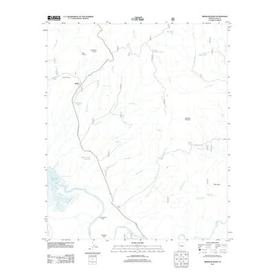 2011 Map of Meddler Wash, 2011 Print