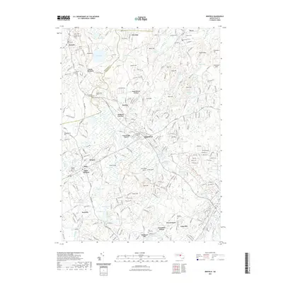 2021 Map of Medfield, 2021 Print