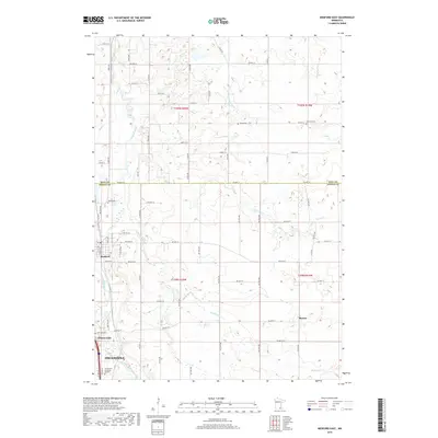 2019 Map of Medford East, 2019 Print