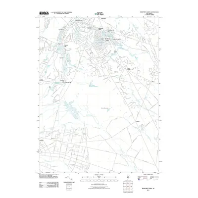 2011 Map of Medford Lakes, 2011 Print
