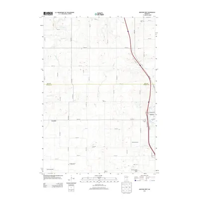 2013 Map of Medford West, 2013 Print