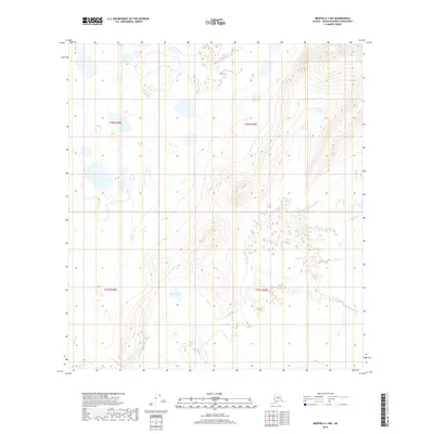2019 Map of Medfra A-1 NW, 2019 Print