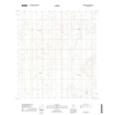 2019 Map of Medfra B-1 NW, 2019 Print