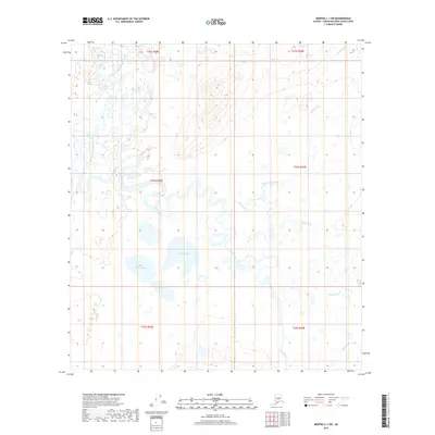 2019 Map of Medfra C-1 SW, 2019 Print