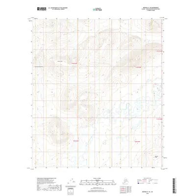2019 Map of Medfra D-1 SE, 2019 Print