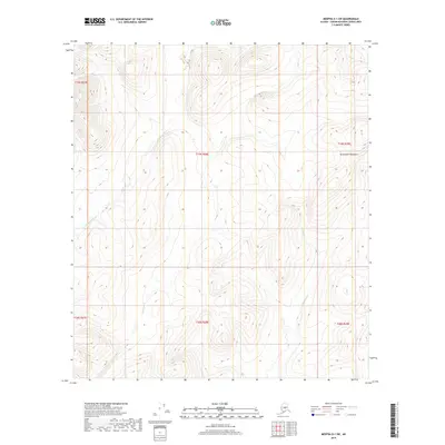2019 Map of Medfra D-1 SW, 2019 Print