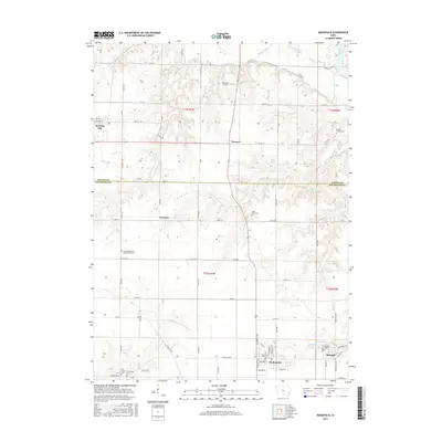 2015 Map of Mediapolis, 2015 Print