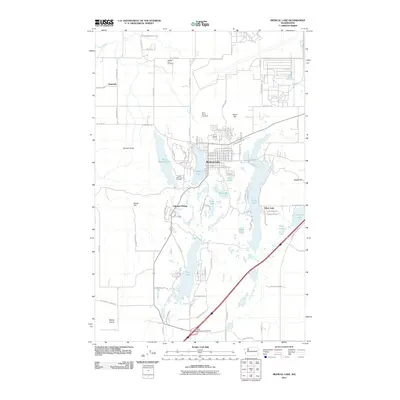 2011 Map of Medical Lake, 2011 Print