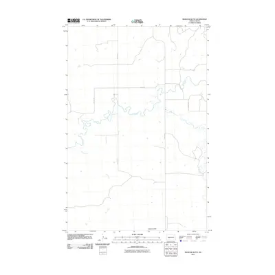 2011 Map of Medicine Butte, 2011 Print
