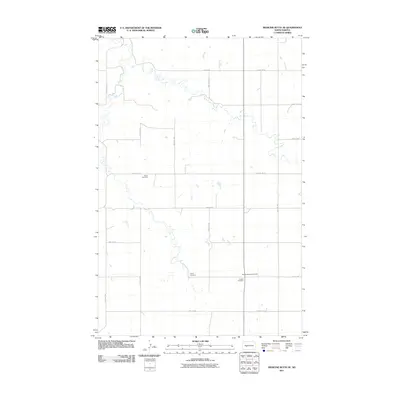 2011 Map of Medicine Butte SE, 2011 Print