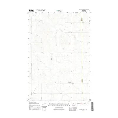2014 Map of Medicine Butte SE, 2014 Print