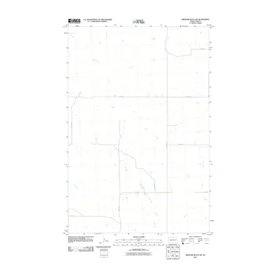 2011 Map of Medicine Butte SW, 2011 Print
